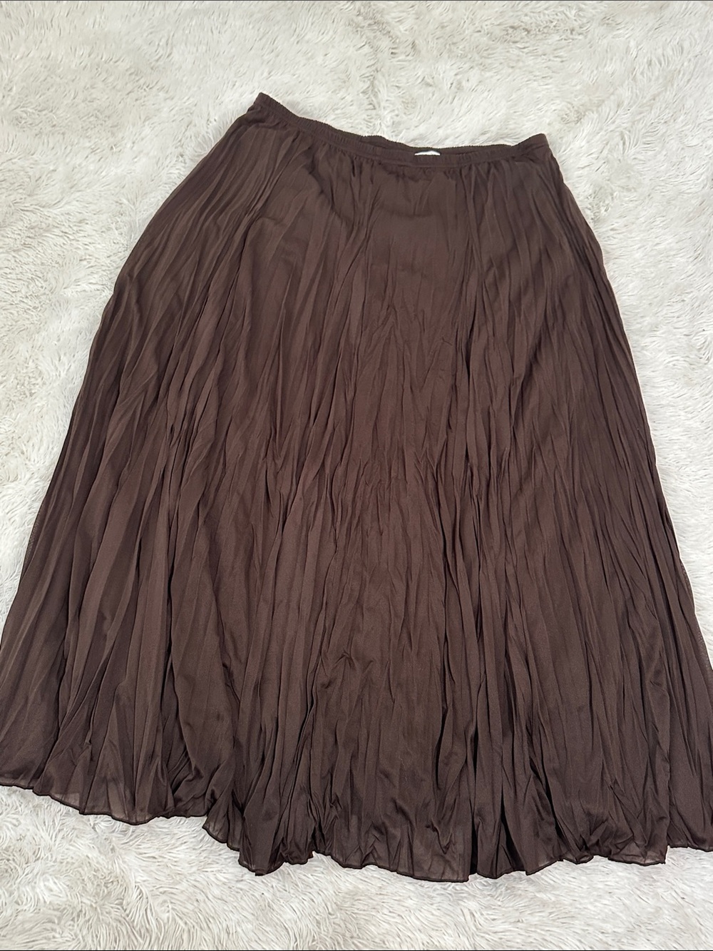 🥕 NWT Christopher & Banks Pleated Maxi Skirt